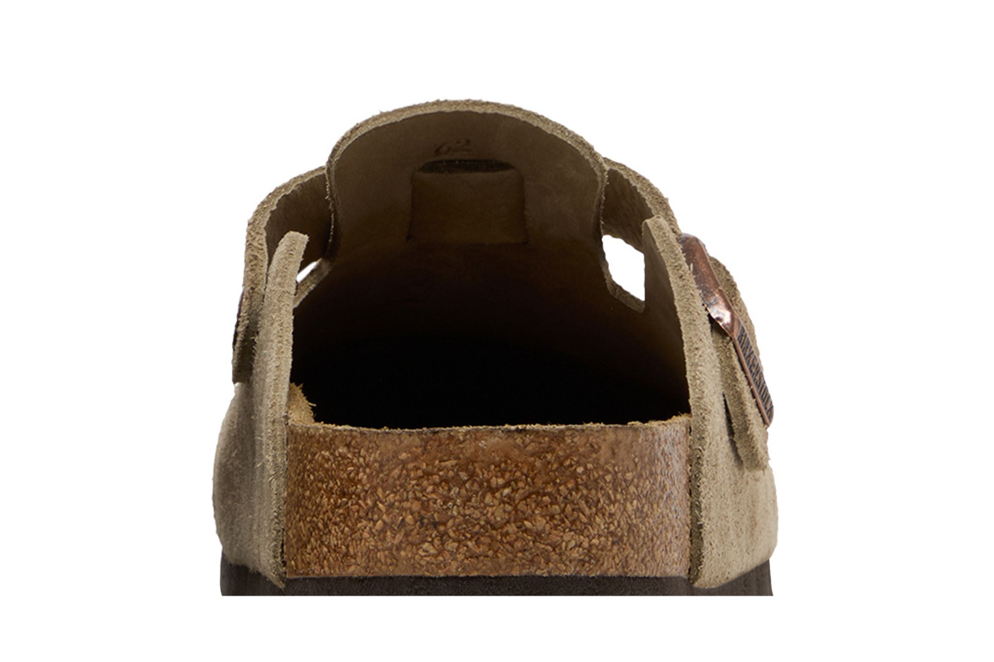 Cheap Birkenstock Boston Soft Footbed Suede Regular 'Taupe' 0560771