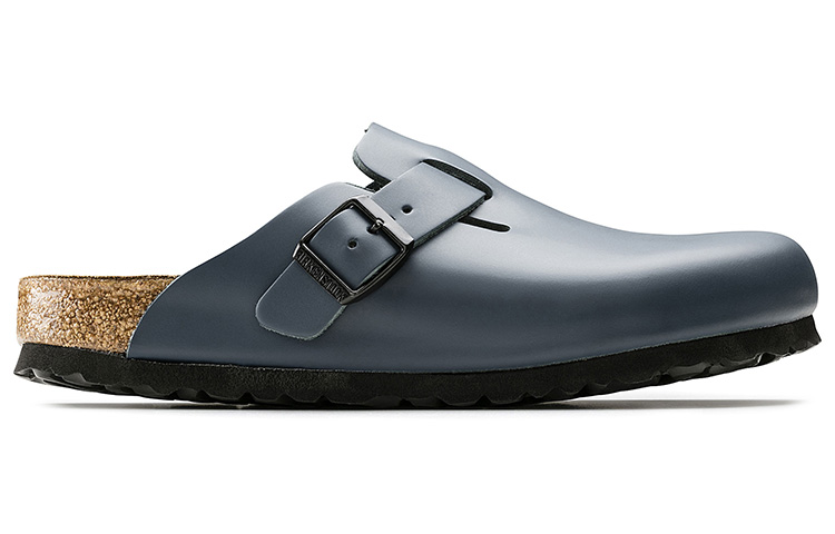 Order Birkenstock Boston 软皮拖鞋 '蓝色' 60151