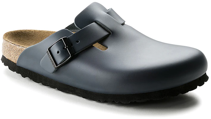 Birkenstock Boston 软皮拖鞋 '蓝色' 60151 Lookbook Birkenstock Boston 软皮拖鞋 '蓝色' 60151