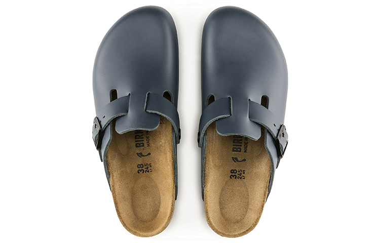 Purchase Birkenstock Boston 软皮拖鞋 '蓝色' 60151