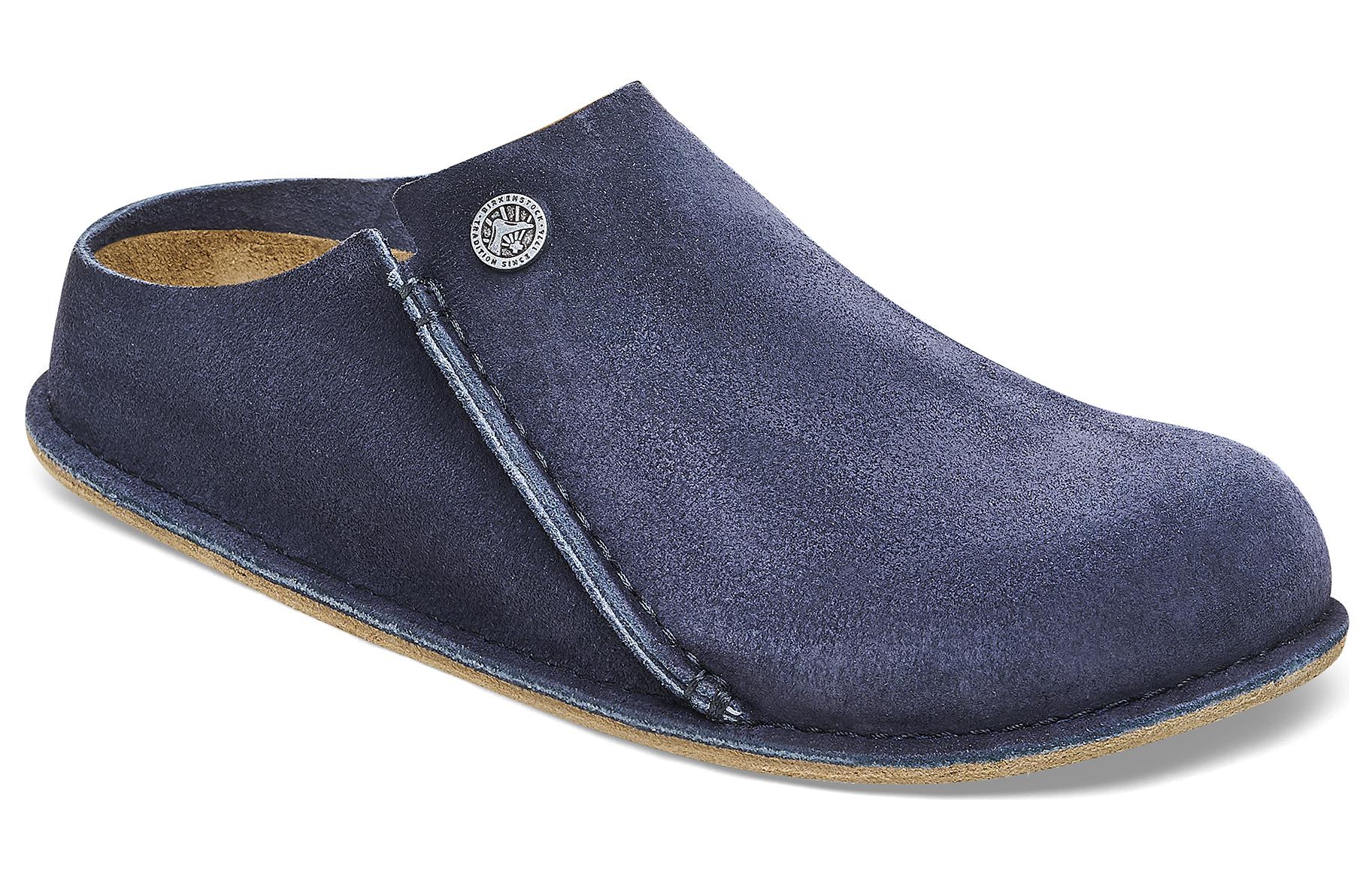 Birkenstock Boston Suede 'Midnight Blue Narrow' 圖 2