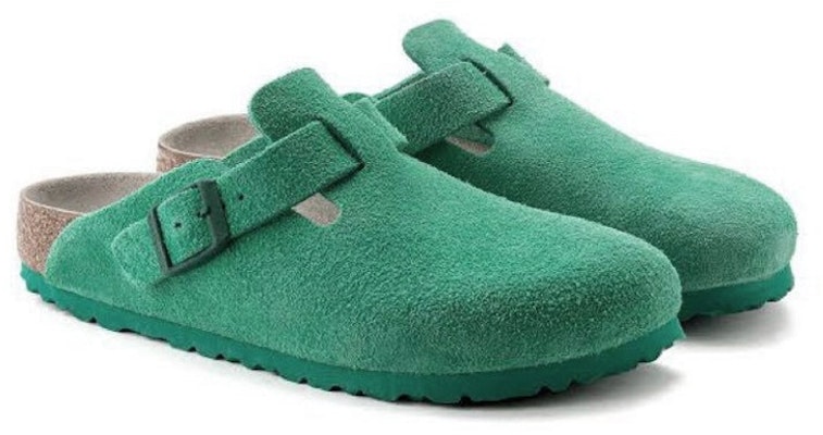 Birkenstock Boston Suede Bold Green 1022463/1022463 Lookbook Birkenstock Boston Suede Bold Green 1022463/1022463