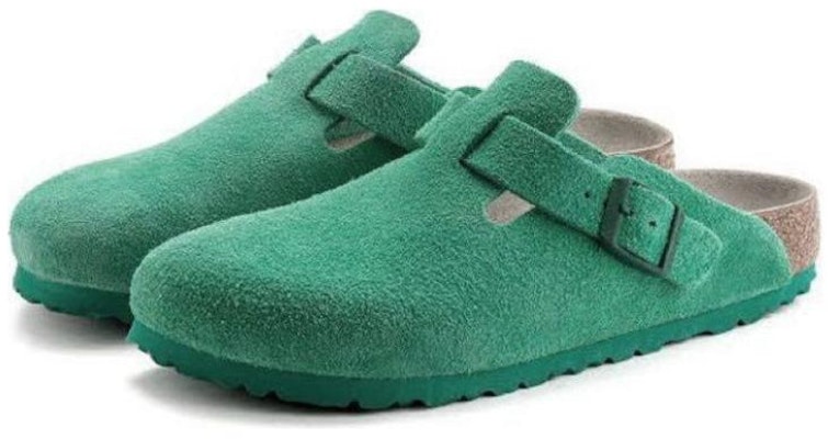 Birkenstock Boston Suede Bold Green 1022463/1022463 Shop Birkenstock Boston Suede Bold Green 1022463/1022463