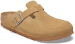 Order Birkenstock Boston Suede Embossed 1025647 'Coklat Butterscotch' 1025647/1025668