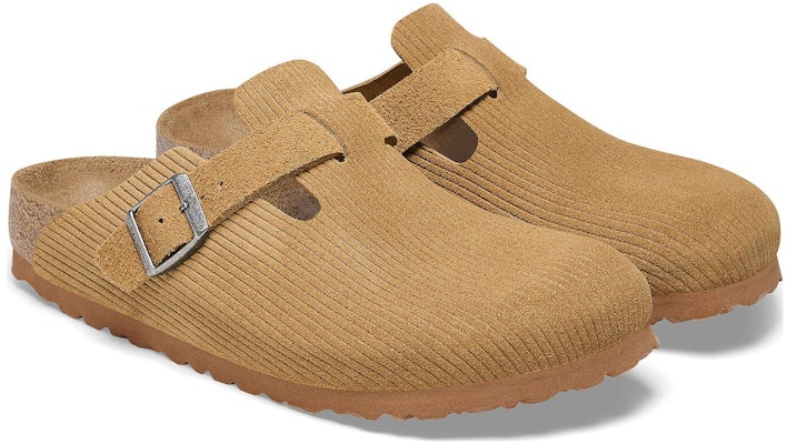 Birkenstock Boston Suede Embossed 1025647 'Butterscotch Brown' 1025647/1025668 Lookbook Birkenstock Boston Suede Embossed 1025647 'Butterscotch Brown' 1025647/1025668