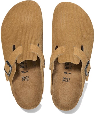 Birkenstock Boston Suede Embossed 1025647 'Butterscotch Brown' 1025647/1025668 Shop Birkenstock Boston Suede Embossed 1025647 'Butterscotch Brown' 1025647/1025668