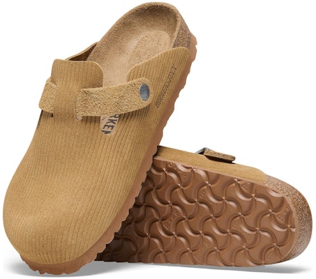 Birkenstock Boston Suede Embossed 1025647 'Butterscotch Brown' 1025647/1025668 Purchase Birkenstock Boston Suede Embossed 1025647 'Butterscotch Brown' 1025647/1025668
