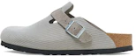 Buy Birkenstock Boston Gamuza Grabada 'Corduroy Stone Coin' 1026210