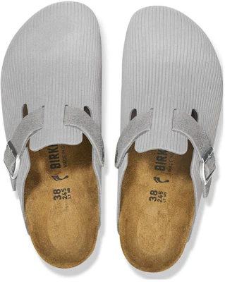 Birkenstock Boston Gamuza Grabada 'Corduroy Stone Coin' 1026210 Shop Birkenstock Boston Gamuza Grabada 'Corduroy Stone Coin' 1026210