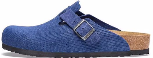 Birkenstock Boston Suede Embossed 'Indigo Blue' 1026203 Birkenstock Boston Suede Embossed 'Indigo Blue' 1026203