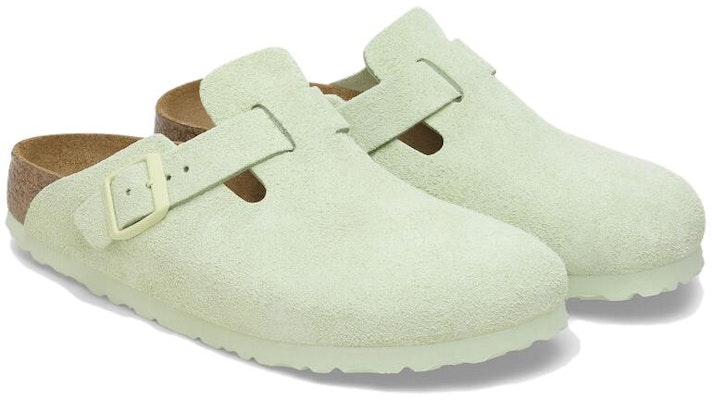 Birkenstock Boston Ante Lima Desgastada 1026774 Lookbook Birkenstock Boston Ante Lima Desgastada 1026774