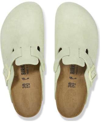 Birkenstock Boston Ante Lima Desgastada 1026774 Shop Birkenstock Boston Ante Lima Desgastada 1026774