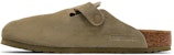 Birkenstock Boston Suede Leather 'Faded Khaki' Kulit Pudar Khaki 1025788