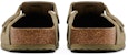 Birkenstock Boston Suede Leather 'Faded Khaki' Kulit Pudar Khaki 1025788