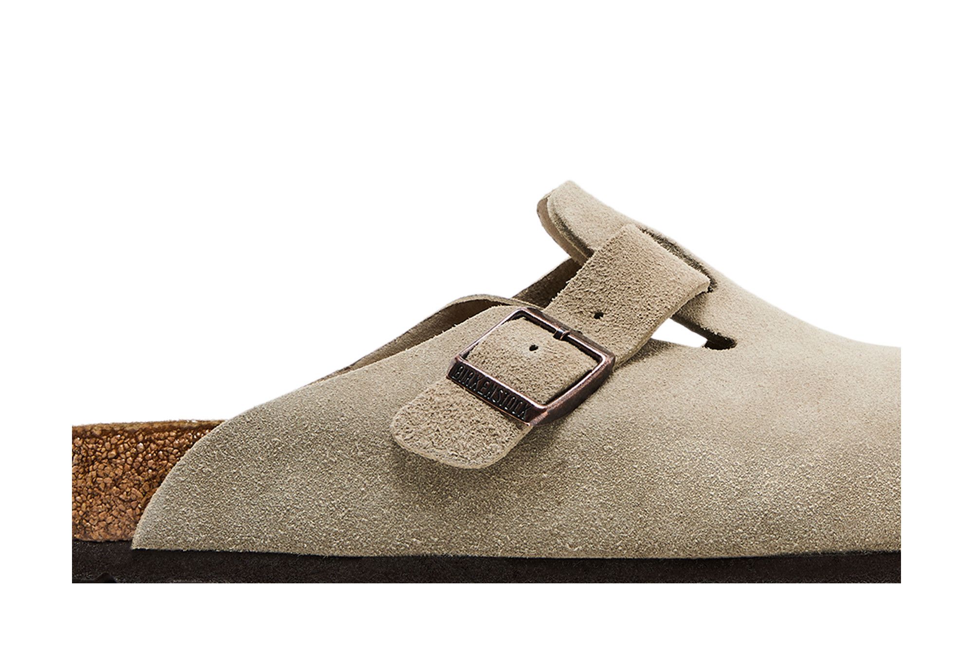 Order Birkenstock Boston Suede Leather 'Taupe' 0060461/0060463