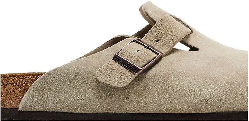 Birkenstock Boston Suede Leather 'Taupe' 0060461/0060463 Order Birkenstock Boston Suede Leather 'Taupe' 0060461/0060463