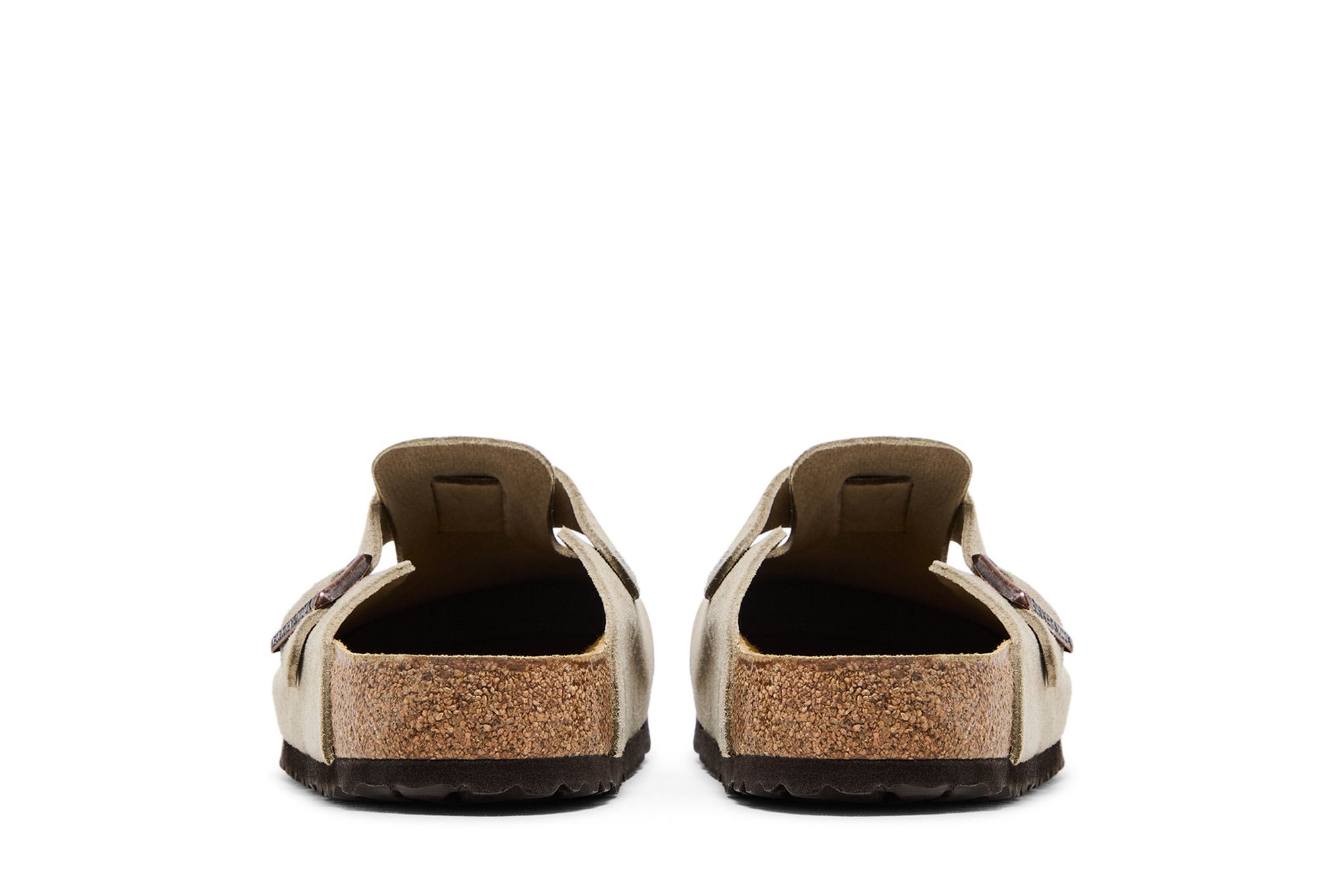 Details for Birkenstock Boston Suede Leather 'Taupe' 0060461/0060463