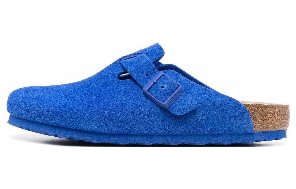 Birkenstock Boston Suede Leather 'Ultra Blue' 1022556