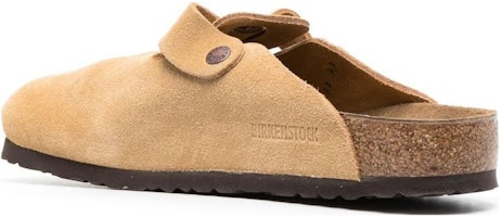 Birkenstock Boston Kulit Suede Narrow Fit 1026164 'Latte Cream' 1026181/1026164 Shop Birkenstock Boston Kulit Suede Narrow Fit 1026164 'Latte Cream' 1026181/1026164