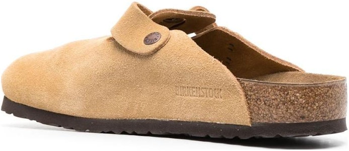 Birkenstock 簡約舒適 時尚涼拖 男女同款 米色 Shop Birkenstock 簡約舒適 時尚涼拖 男女同款 米色