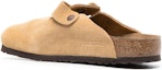 Shop Birkenstock Boston Suede Leather Narrow Fit 1026164 'Latte Cream' Lelaki 1026181/1026164