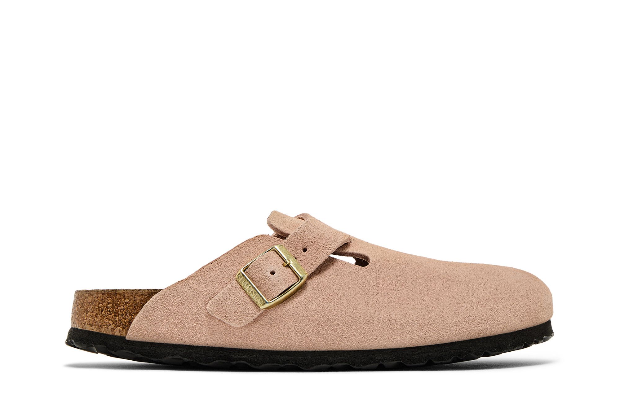 Buy Birkenstock 柔軟舒適 包頭拖鞋 男女同款 粉色 窄版