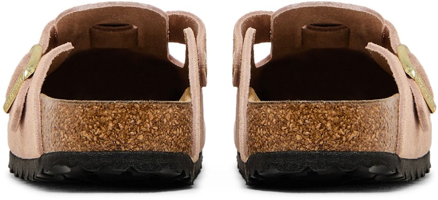 버켄스탁 보스턴 스웨이드 내로우 '라이트 로즈' 1026171 Details for 버켄스탁 보스턴 스웨이드 내로우 '라이트 로즈' 1026171