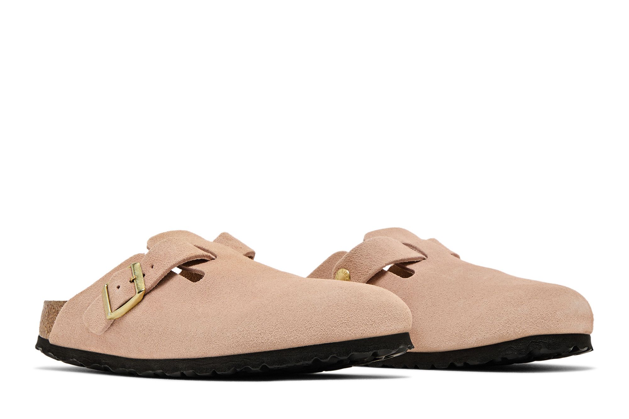 Cheap Birkenstock 柔軟舒適 包頭拖鞋 男女同款 粉色 窄版