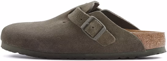 Birkenstock Boston Suede Leather Narrow Fit 'Thyme' 1024714 Birkenstock Boston Suede Leather Narrow Fit 'Thyme' 1024714