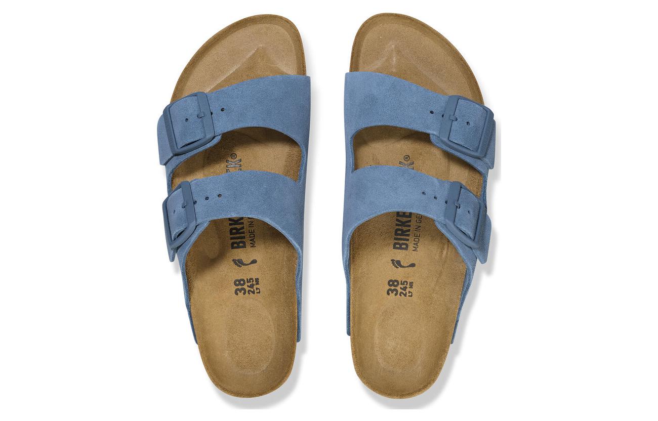 Birkenstock Boston Suede Narrow 'Elemental Blue' 圖 4