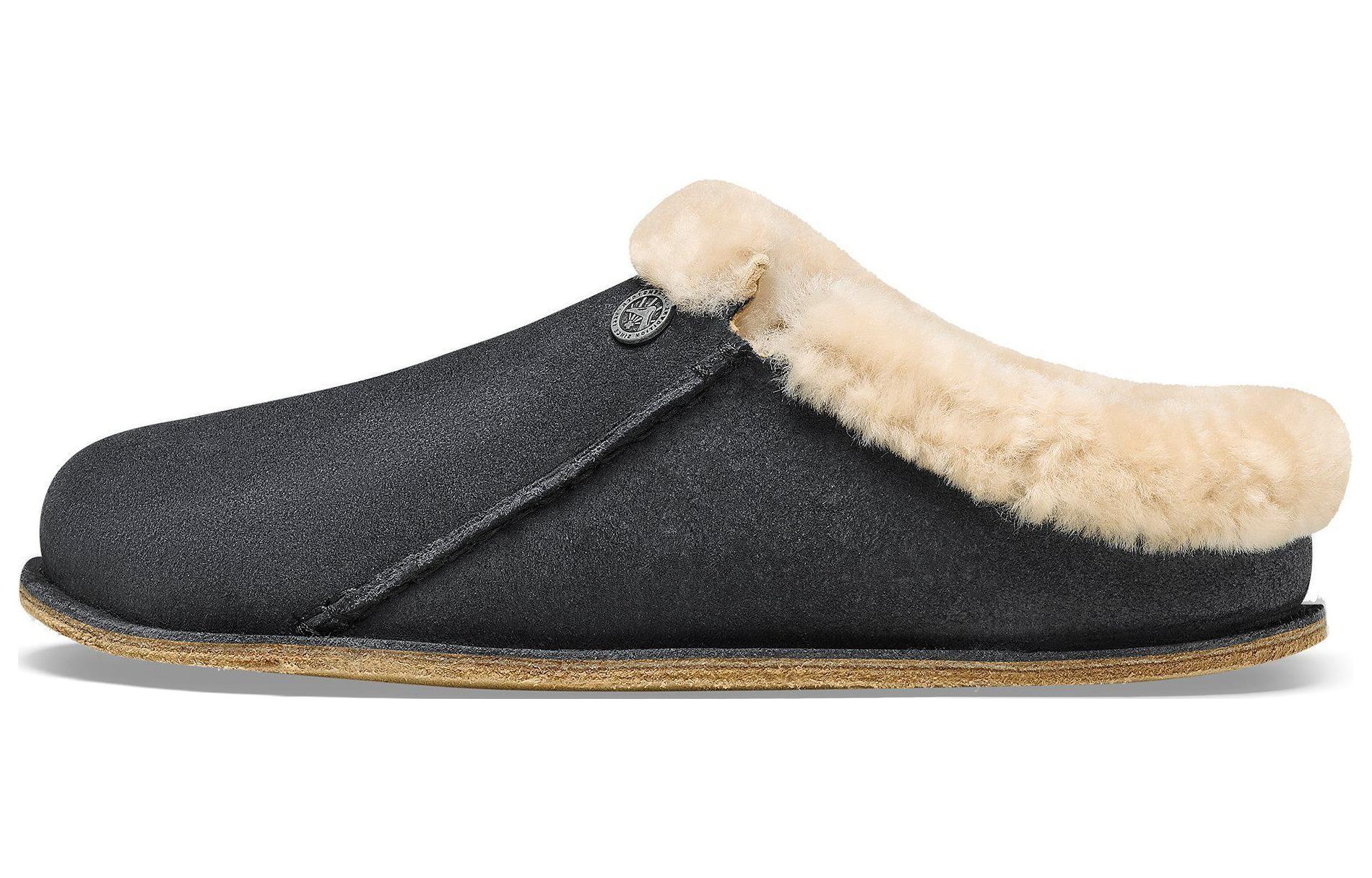 Birkenstock Boston Suede Narrow 'Midnight Blue'