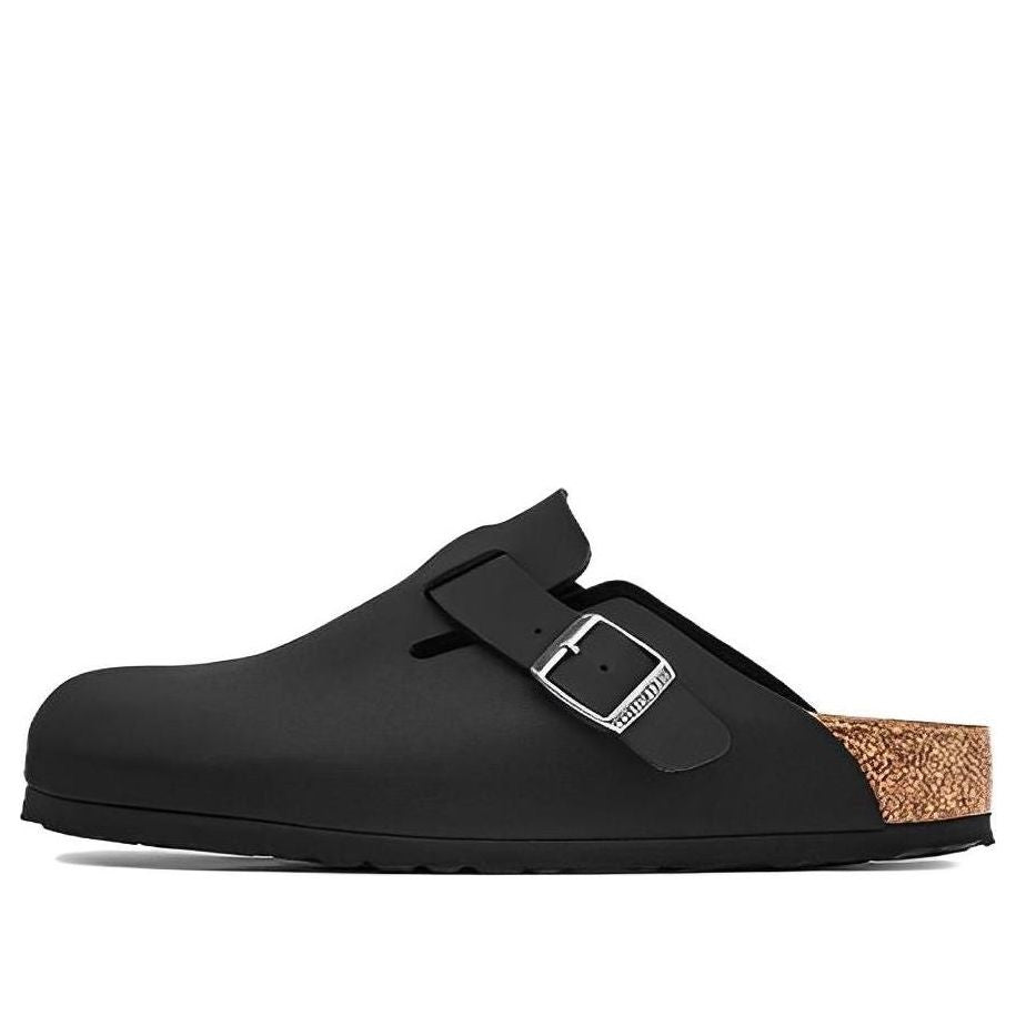 Birkenstock Boston Vegan Birkibuc Black 1020550/1020497