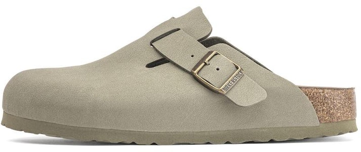 Birkenstock Boston Vegan Birkibuc Khaki Lelaki & Wanita 1020506/1020541 Buy Birkenstock Boston Vegan Birkibuc Khaki Lelaki & Wanita 1020506/1020541