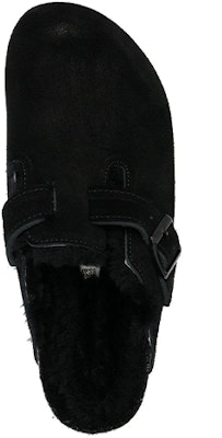 Birkenstock Boston Wool 'Cuero Negro' 259883BOSTONBLK Shop Birkenstock Boston Wool 'Cuero Negro' 259883BOSTONBLK