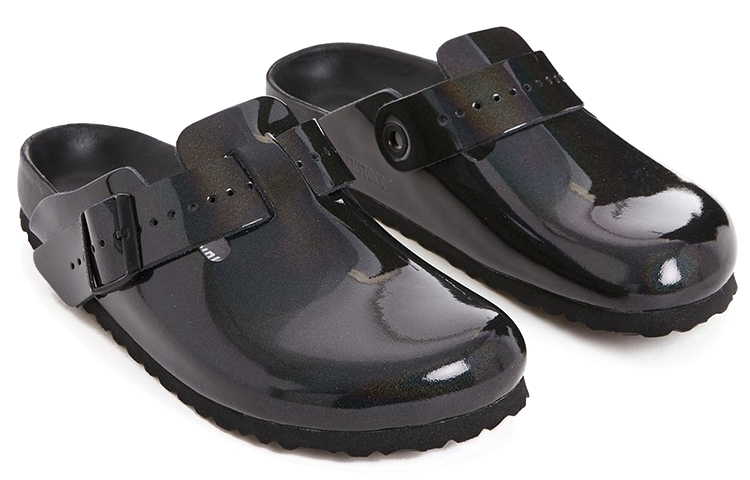 Lookbook Birkenstock Boston X Rick Owens Iridescent BM21S6809-19495-86