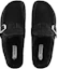 Shop Birkenstock Buckley Shearling Suede Leather Narrow Fit Sandals 'Black' 1018126