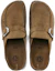 Shop 버켄스탁 버클리 스웨이드 티 (Birkenstock Buckley Suede Tea)
OR if shortening is acceptable:
버클리 스웨이드 티 1017827