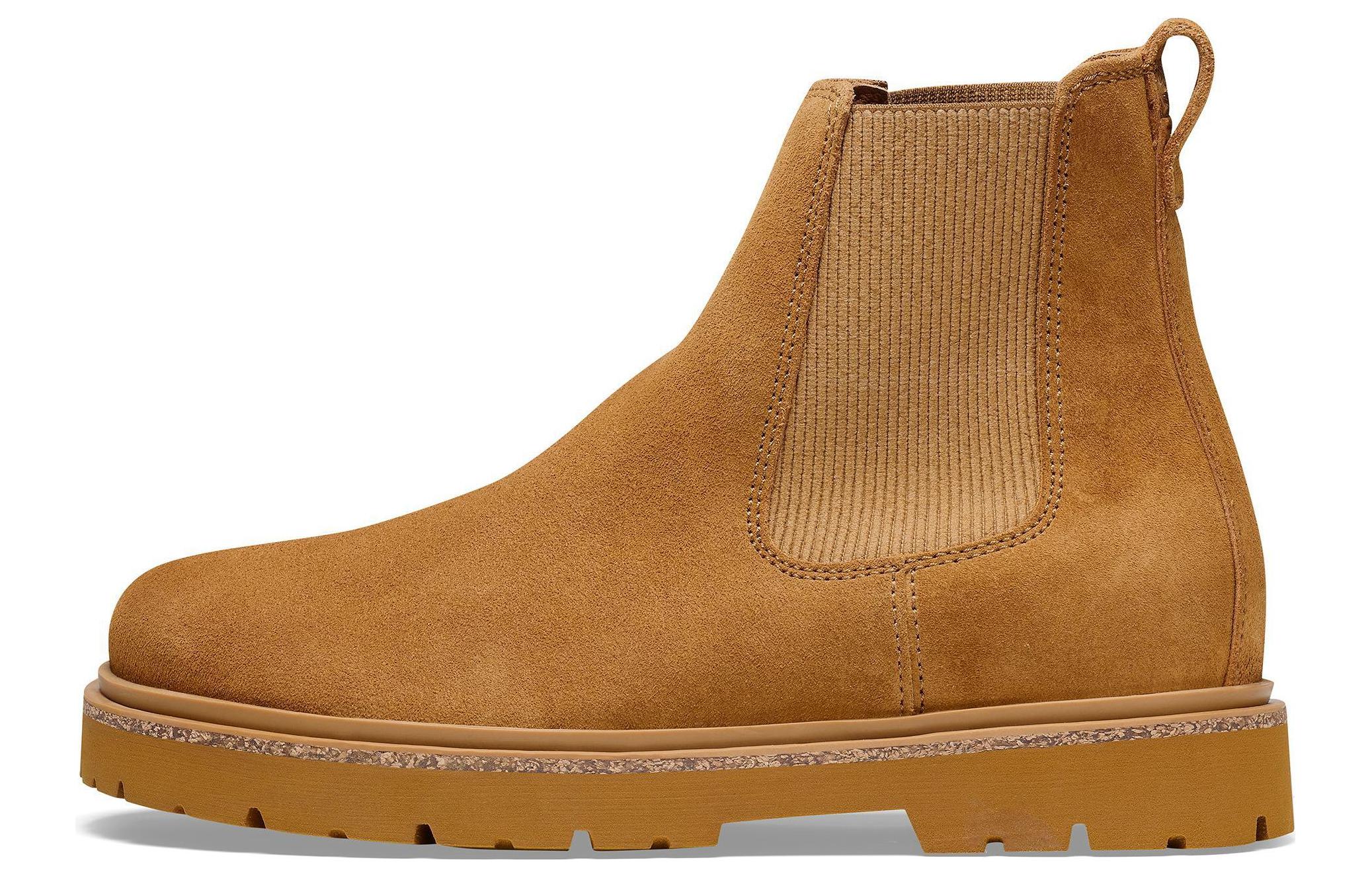 Birkenstock Chelsea Boot 'Brown Suede Narrow'