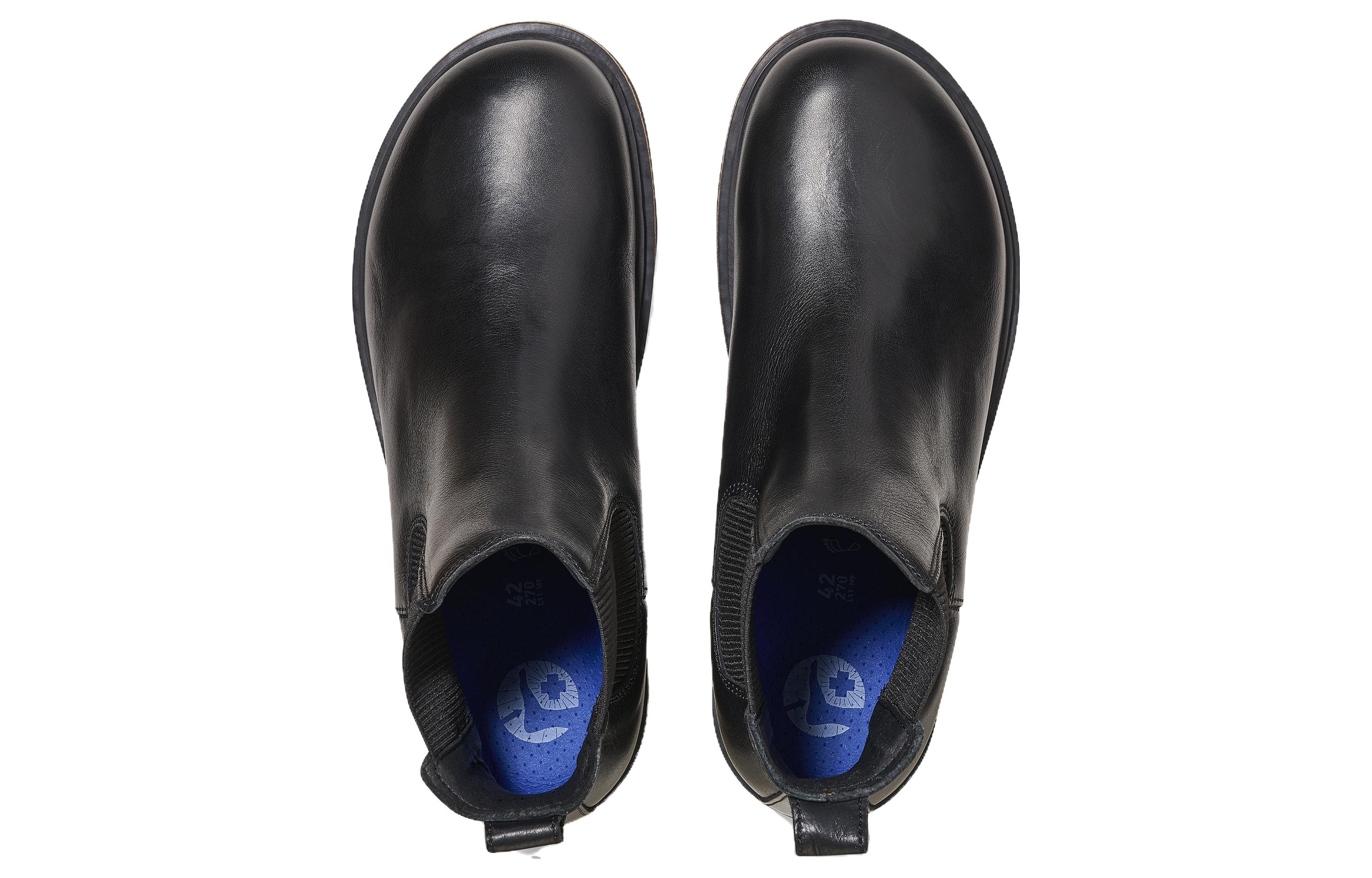 Birkenstock Chelsea Boots 'British Retro Black Leather' 圖 4