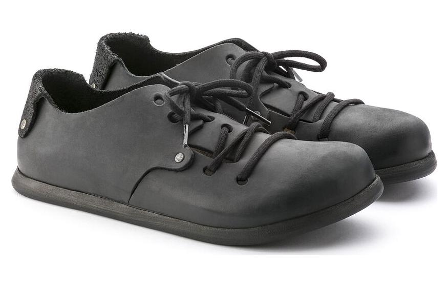 Lookbook Birkenstock Classic Low 'Black Leather' 0199261