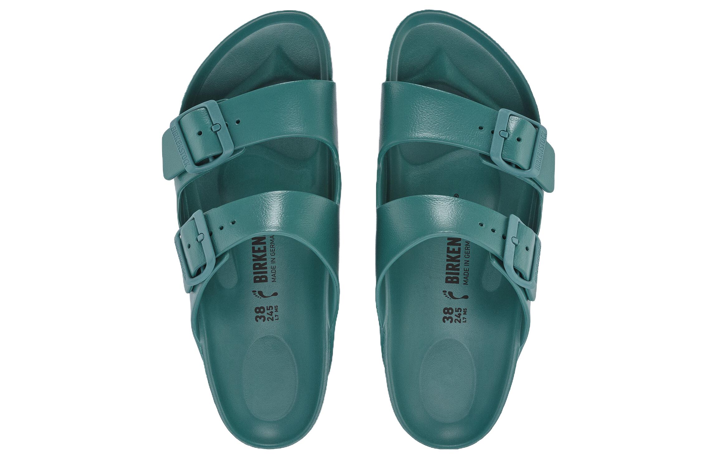 Birkenstock EVA 'Lagoon Green CMFT Slide' 圖 4