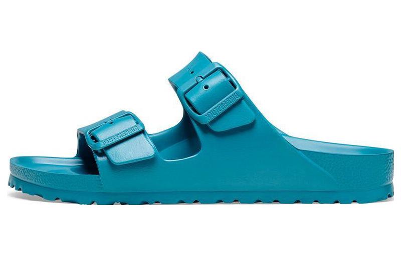 Buy Birkenstock EVA 'Turquoise Double Buckle' Sandal Biru Tua Wanita 1026175