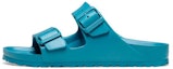 Buy Birkenstock EVA 'Turquoise Double Buckle' Sandal Biru Pirus 1026175