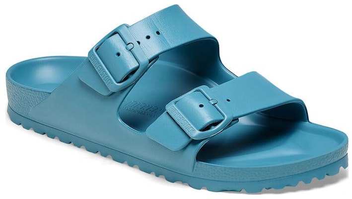 Birkenstock EVA 'Turquoise Double Buckle' Sandal Biru Pirus 1026175 Order Birkenstock EVA 'Turquoise Double Buckle' Sandal Biru Pirus 1026175