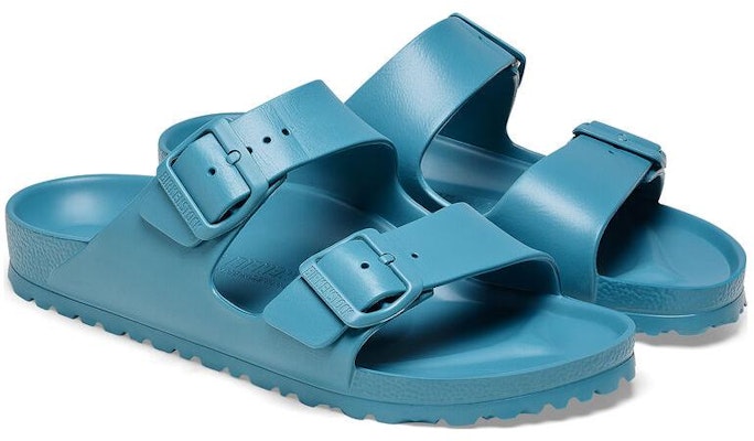 Birkenstock EVA 'Turquoise Double Buckle' Sandal Biru Pirus 1026175 Lookbook Birkenstock EVA 'Turquoise Double Buckle' Sandal Biru Pirus 1026175