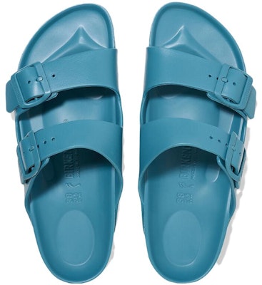 Birkenstock EVA 'Turquoise Double Buckle' Sandal Biru Pirus 1026175 Shop Birkenstock EVA 'Turquoise Double Buckle' Sandal Biru Pirus 1026175