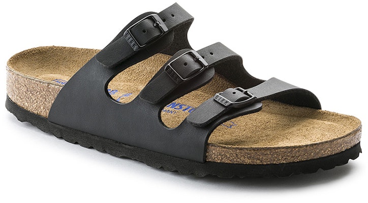 Birkenstock Florida Soft Footbed Birko-Flor Black 53011/53013 Lookbook Birkenstock Florida Soft Footbed Birko-Flor Black 53011/53013