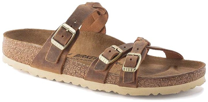 Sandal Birkenstock Franca Kulit Alami Kepang Fit Sempit 'Cognac' 1024135 Order Sandal Birkenstock Franca Kulit Alami Kepang Fit Sempit 'Cognac' 1024135