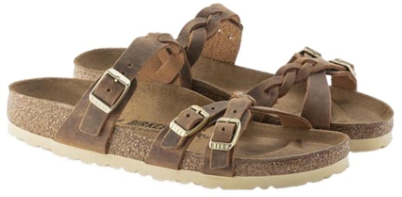 Birkenstock Franca Braided Natural Leather Oiled Narrow Fit Sandals 'Cognac' 1024135 Lookbook Birkenstock Franca Braided Natural Leather Oiled Narrow Fit Sandals 'Cognac' 1024135