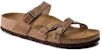 Sandal Birkenstock Franca Kulit Narrow Fit 'Tobacco Brown' 1015931